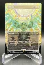 Ultima R 0328 (Borderless) Final Fantasay Rare Magic the Gathering TCG NM/M