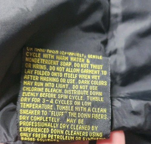 Vintage Field & Stream Multicolore Men's Down Jacket Size XL TALL 100% Nylon - Picture 12 of 17