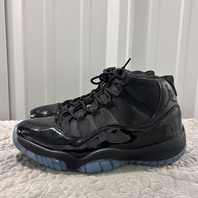 Jordan 11 Retro Cap and Gown Black Sneakers 378037-005 Mens High Top Shoes
