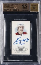 2008 UD CHAMPS MINI SIGNATURES RED BACKS #CSKT KYLE TURRIS BGS 9.5