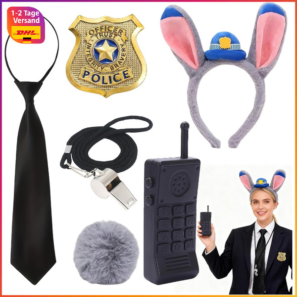 Hasenohren KostüM ZubehöR FüR Kinder Fasching Karneval Party Geschenk-image