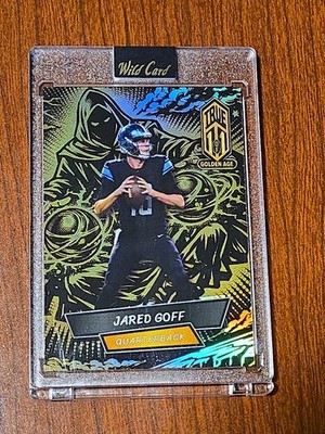 Jared Goff Wild Card Just The Hits TRUE 1/1 Golden Age 