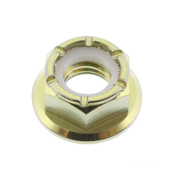 Kettenrad Mutter Selbstsichernd M8X1.25Mm Titan Gold FüR Suzuki Rm 80X 1983-1995-image
