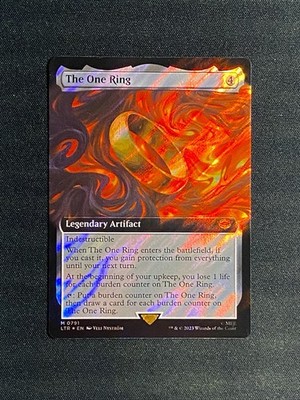 The One Ring Extended Surge Foil M 0791 Herr der Ringe LTR MTG NM-