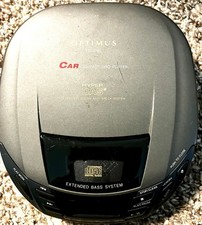 Optimus CD-3760 Portable Car CD Player - TESTED/WORKING