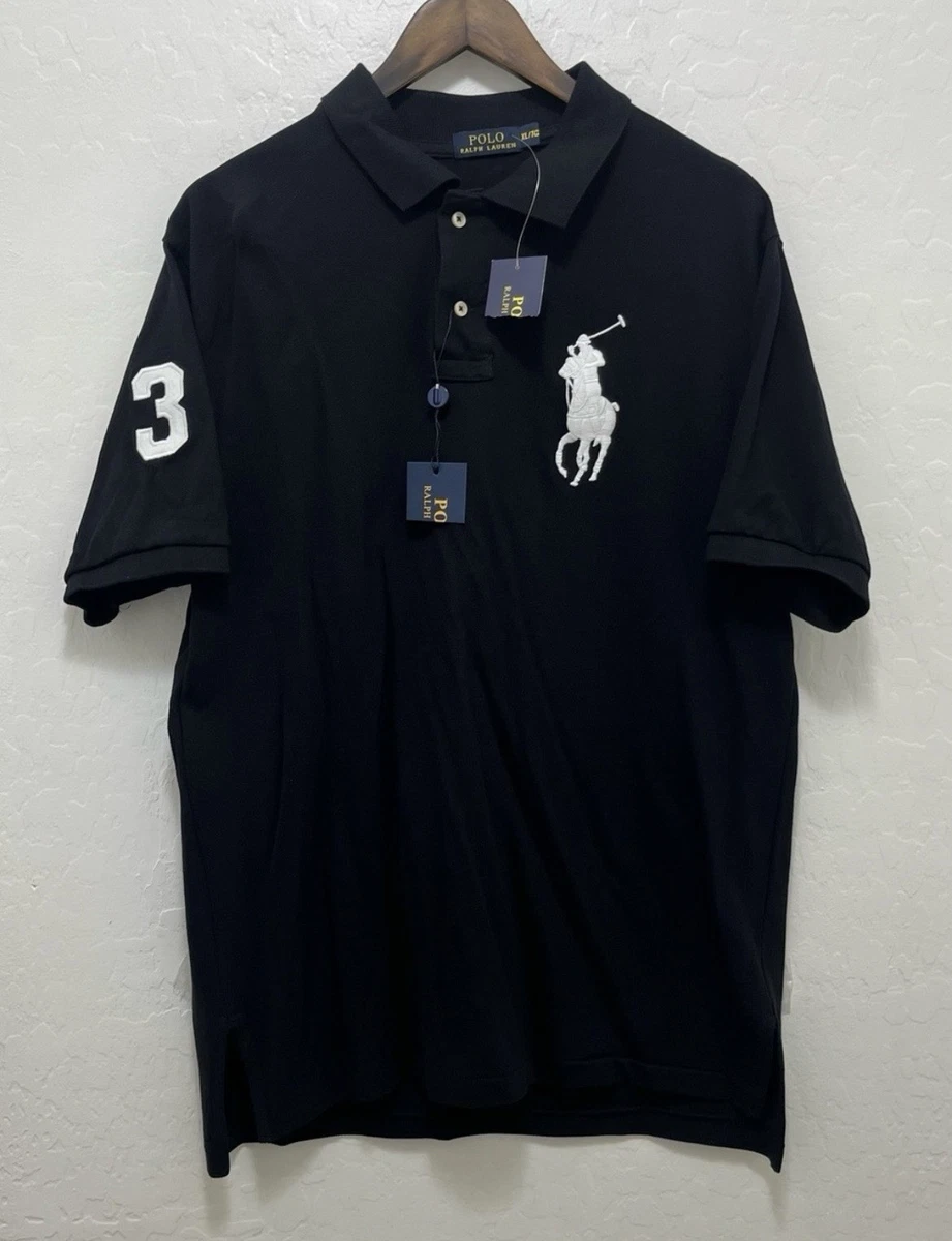 Polo Ralph Lauren Black Polos for Men for sale | eBay