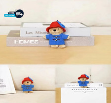 New Cute Paddington Bear Plush Doll Key Chain Chain School Bag Pendant Accessori