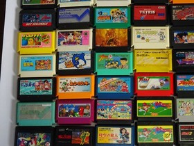 NES Famicom Soft 150-piece set mario,Donkey ,Dragon Ball,doraemon、dorakue Japan