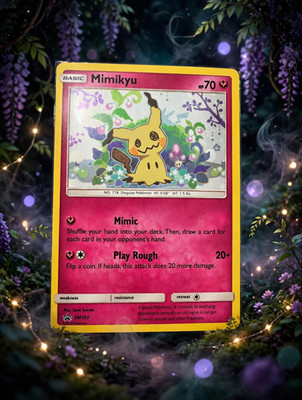2019 Mimikyu Sun & Moon Holofoil Promo NM - LP