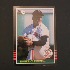 1985 Donruss - Roger Clemens #273 Boston Red Sox Rookie RC NM