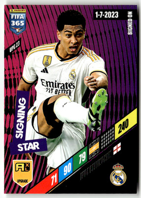 Panini FIFA 365 Adrenalyn 2024 No. UPG 23 Jude Bellingham Star Signing