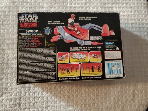 Star Wars Kenner Shadows of the Empire Speeder Bike & Swoop Actionfigur LESEN - Bild 10 von 13