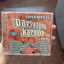 Party Tyme Karaoke: Super Hits 25 by Various CD, 2015 