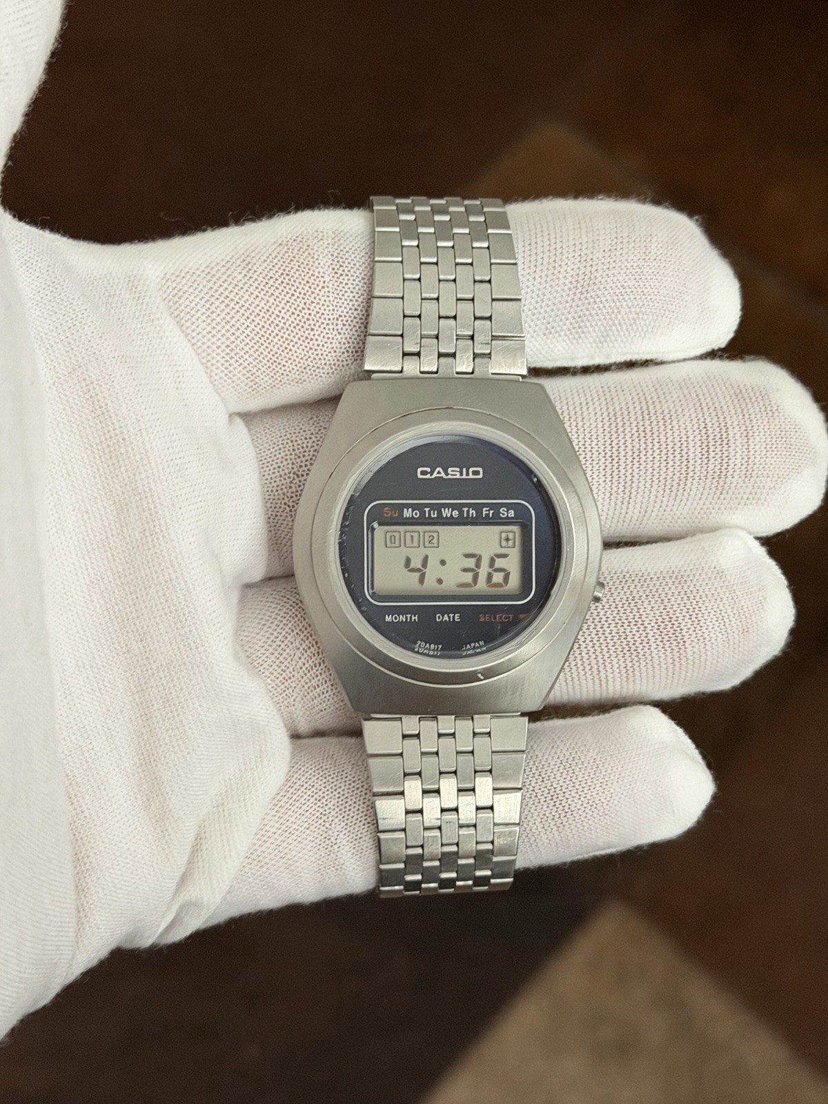 Rare Vintage Casio Casiotron R-15 Men’s Digital Sports Watch JDM 1970s