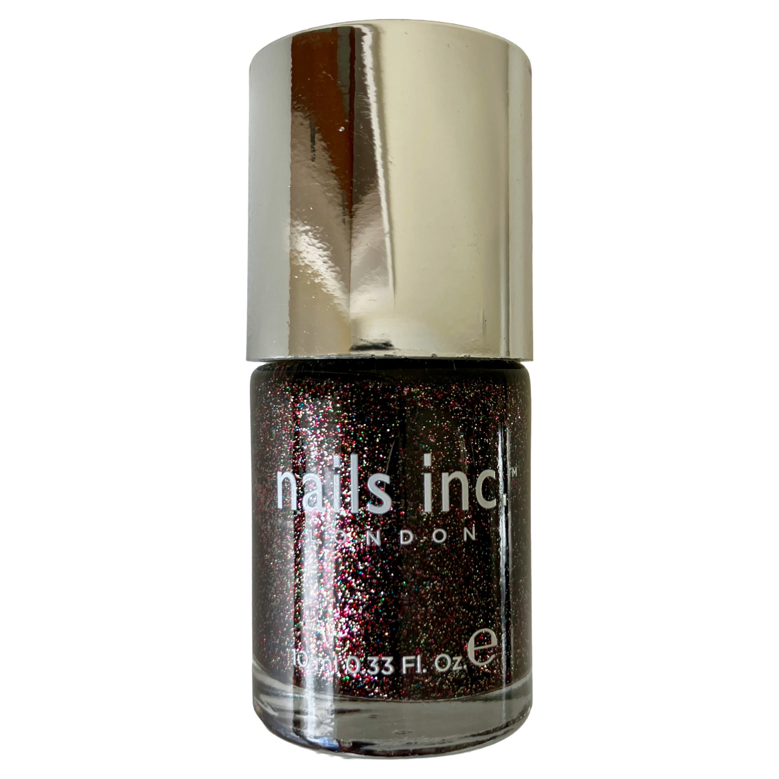 Nails Inc London Evelyn Gardens Nail Polish 10ml Multicolour Glitter Varnish 392