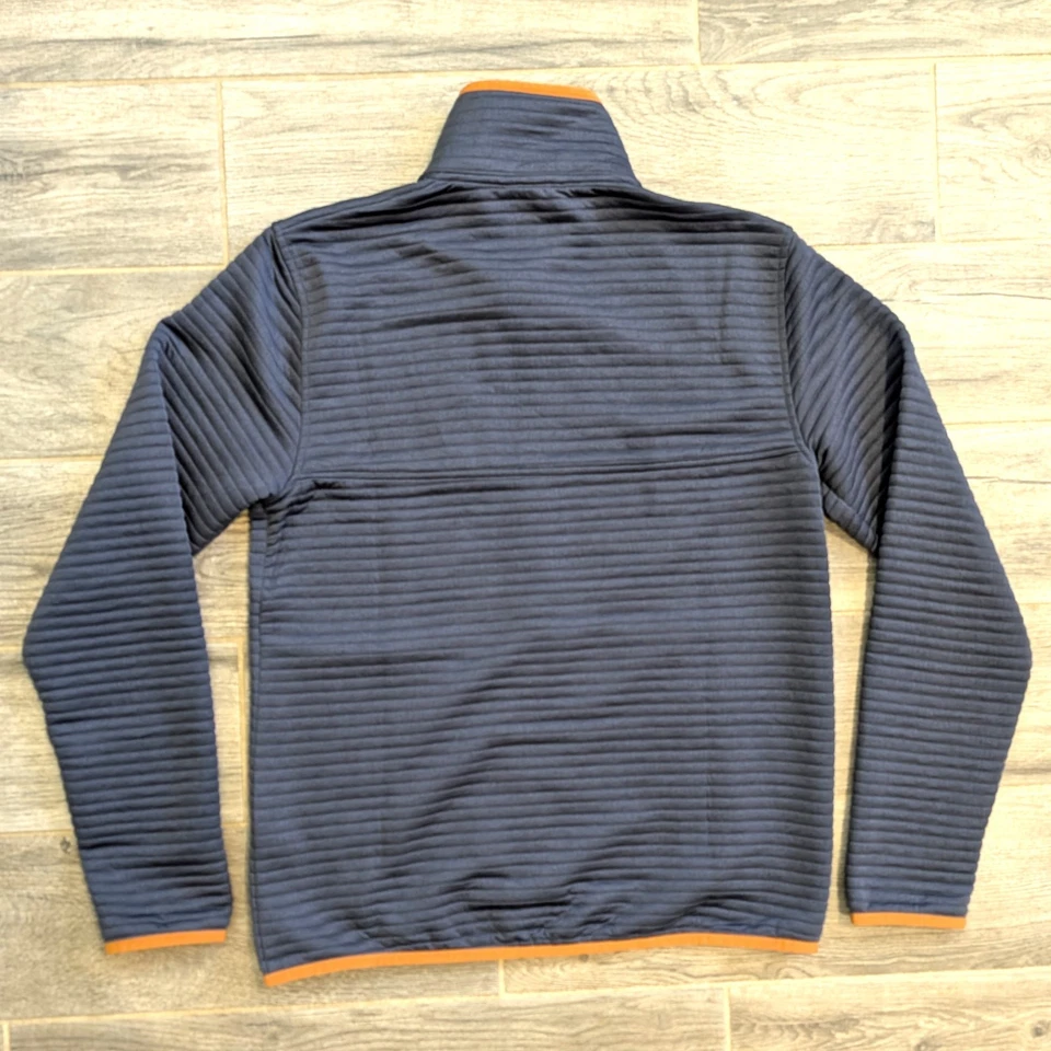 L.L. Bean Airlight Jacket Men's Small Reg Navy Blue and Orange ItemID 520414 - Image 2 of 4