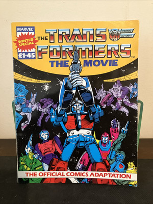 Transformers The Movie Winter Special Marvel UK Vintage Comic Book