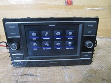 19-23 Volkswagen Tiguan Radio Stereo Display Screen Receiver Amfm 3g0035869a