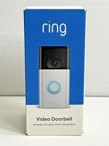Ring 1080p Wireless Video Doorbell - Satin Nickel - Afbeelding 2 van 13