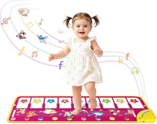 Floor Piano Mat, Toddler Girl Toys Musical Mat, 1 2 3 Year Old Girl Gifts