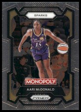 2024 Prizm WNBA Monopoly Aari McDonald #30 Los Angeles Sparks Basketball Card