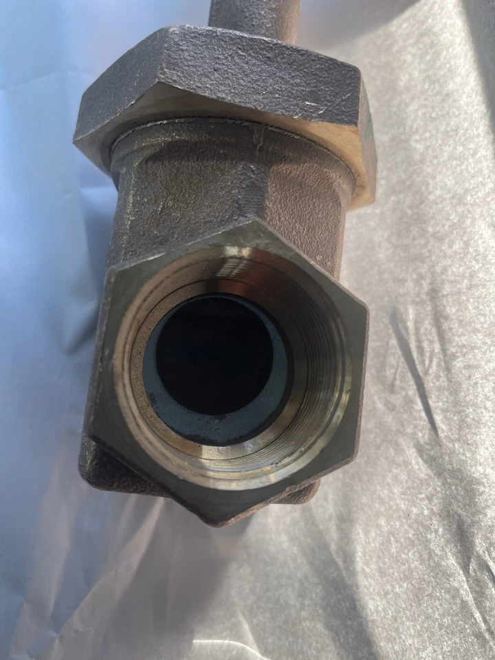 NIBCO T-174-A 1-1/2” FPT Long Stem Full Port Gate Valve NL2H00C 300 Psi NEW - Image 3 of 4