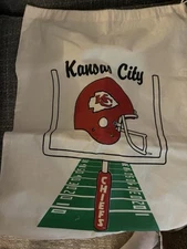 Vintage 1990's Innovo, Inc. Kansas City Chiefs Laundry Bag, Never Used, RARE
