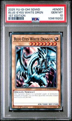 遊戯王 BLUE EYES WHITE DRAGON プリズマ PSA 10 ④ PSA10】BLUE EYES WHITE DRAGON (青眼の白龍) [プリズマ] {AC02
