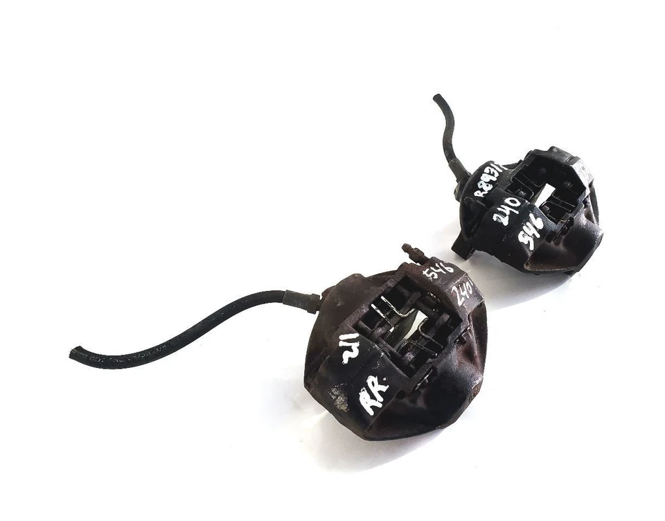 1976 1977 1978 1979 1980 Mercedes 450SL OEM Rear Pair Brake Calipers  - Image 3 of 4