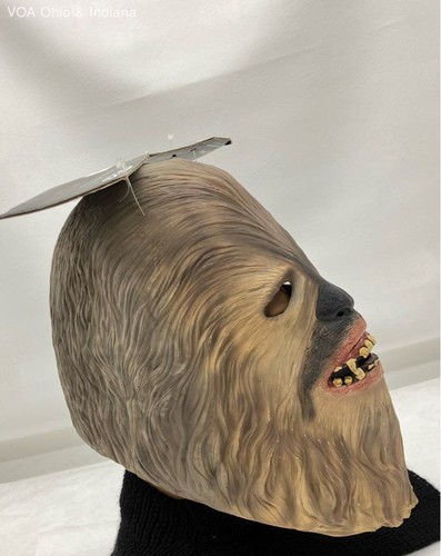 NWT Vintage Lucasfilm Chewbacca Latex Adult Rubber Halloween Mask - Picture 6 of 9