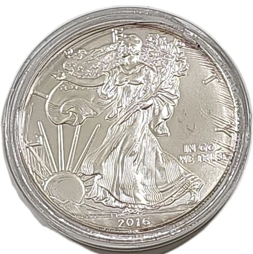 2016 1 Oz Silver American Eagle BU .999 Silver coin uncirculated
