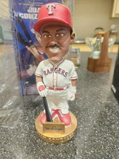 Rare Juan Gonzalez 2022 gold base bobblehead Texas Rangers only 500 were made