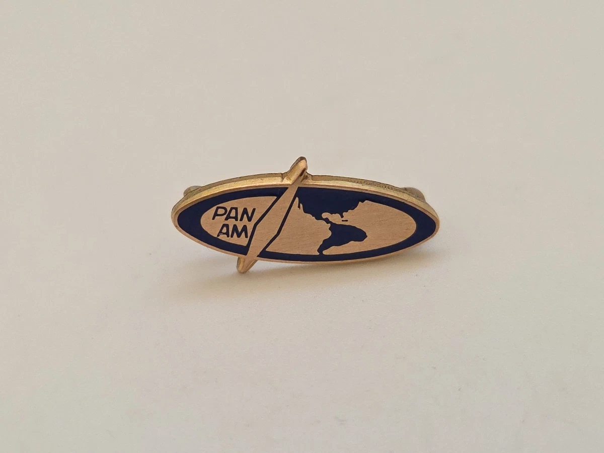 PAN AM パンナム 官給品ハツトバッジ Badges & Pin Pan Am Airlines