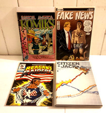 Trump's Titans Space Force🔥 Radical Komiks Lot of 10 Image Comics