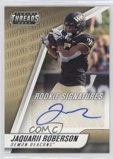 2022 Chronicles Draft Picks Threads Rookie Signatures Jaquarii Roberson Auto 0b3