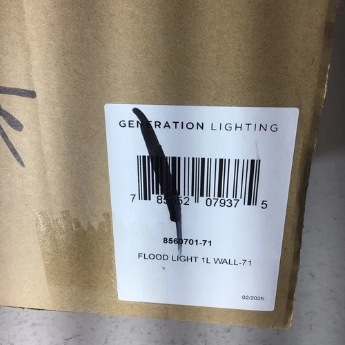 Generation Lighting 1-Light EXT Adjustable Flood Light Antique Bronze 8560701-71 - Picture 3 of 4