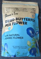 Dried Blue Butterfly Pea Flower TEA Herbal Natural Vegan Thailand Gluten Free