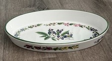 Royal Worcester Herbs with Green Trim - 12 Ov...