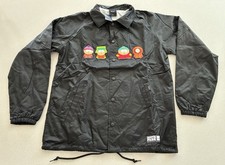 HUF × SOUTH PARK - COACHES JACKET - MENS S - BNWT - 2017 Cartman Kenny Stan Kyle