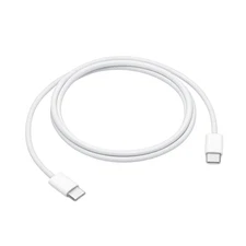 Apple 60W USB C to USB C 1m Cable Original Fast Charging Data Transfer White
