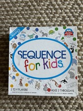 Sequence for Kids By Jax Ltd 2001 Fun Game For Ages 3 Through 6 Very Nice 