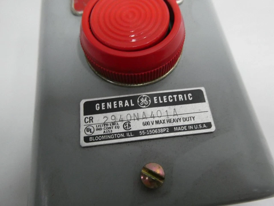 General Electric Ge CR2940NA401A Pushbutton 600v-ac - Image 4 of 4