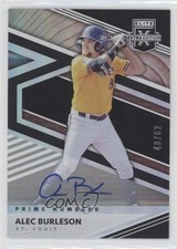 2020 Panini Elite Extra Edition 40/62 Alec Burleson #70 Auto 0qe4