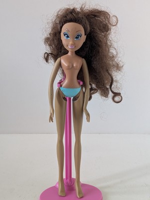 Winx Club Aisha Layla Fairy Witty Toys Charmix Used Doll Pen Marks Rainbow 