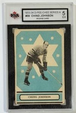 1933/34 O-PEE-CHEE #39 CHING JOHNSON RC KSA 5