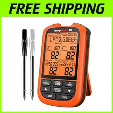 1000FT Wireless Meat Thermometer with Ultra-Thin Probes