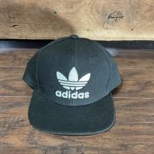 Adidas Originals Men's Trefoil Chain Snapback Cap Black/White