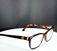 VTG OLEG CASSINI OCO 349 200 Burgundy Tortoise Wayfarer Eyeglasses FRAMES ONLY