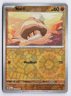 Nacli - - PAL #120/193 SV02: Paldea Evolved Reverse Holo NM