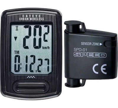 CATEYE Urban Wireless Bike Computer   Analog Speedometer & Odometer with C